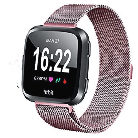 purple fitbit versa band